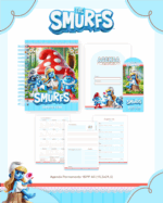 Combo Escolar Completo - Smurfs - Imagem 2