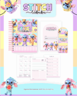 Combo Escolar Completo - Stitch Labubu - Imagem 2