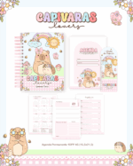 Combo Escolar Completo - Capivara Lovers - Imagem 2