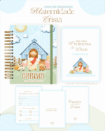 Combo Maternidade Cristã – Fazendinha com Jesus - Imagem 3