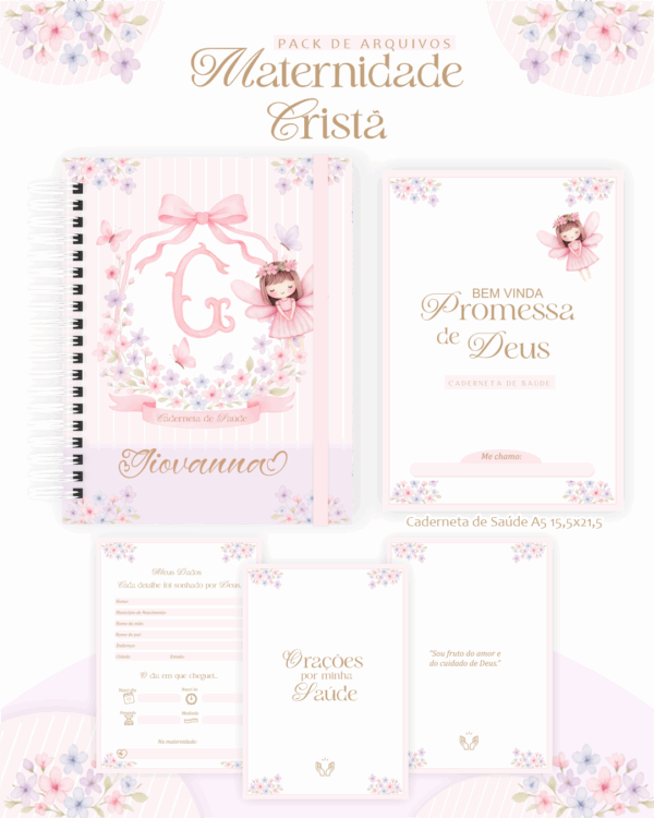 Combo Maternidade Cristã – Fadinha Clean - Imagem 3