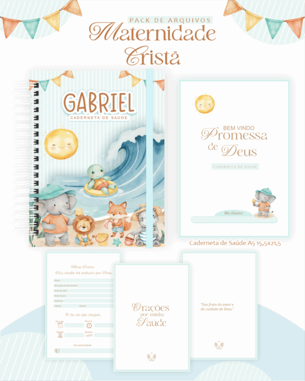 Combo Maternidade Cristã – Praia Cute - Imagem 3