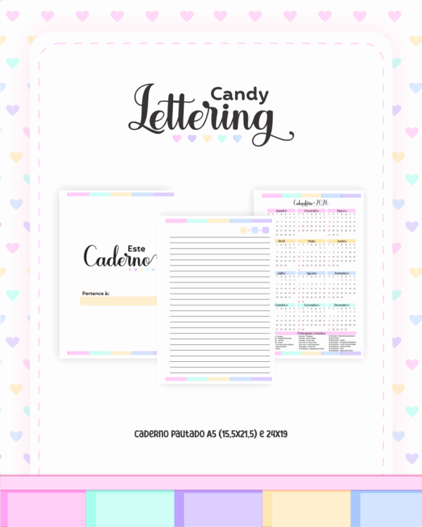 Pack Candy Lettering 2023 - Atualizada 2026 - Imagem 9