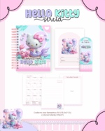 Combo Escolar Completo - Hello Kitty Sereia - Imagem 4