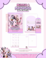 Combo Escolar Completo - Minnie e Margarida - Imagem 4