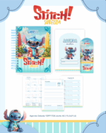Combo Escolar Completo - Stitch Surfista - Imagem 3