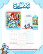 Combo Escolar Completo - Smurfs - Imagem 3