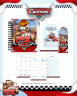 Combo Escolar Completo - Carros Disney - Imagem 3