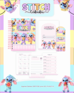 Combo Escolar Completo - Stitch Labubu - Imagem 3