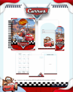 Combo Escolar Completo - Carros Disney - Imagem 4