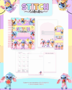 Combo Escolar Completo - Stitch Labubu - Imagem 4
