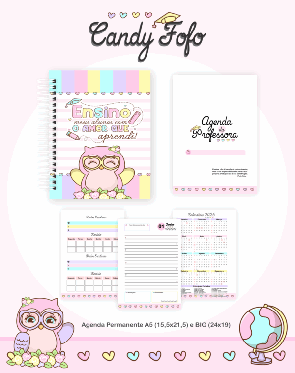 Pack Professores Candy Fofo 2023 - Atualizada para 2026 - Imagem 5
