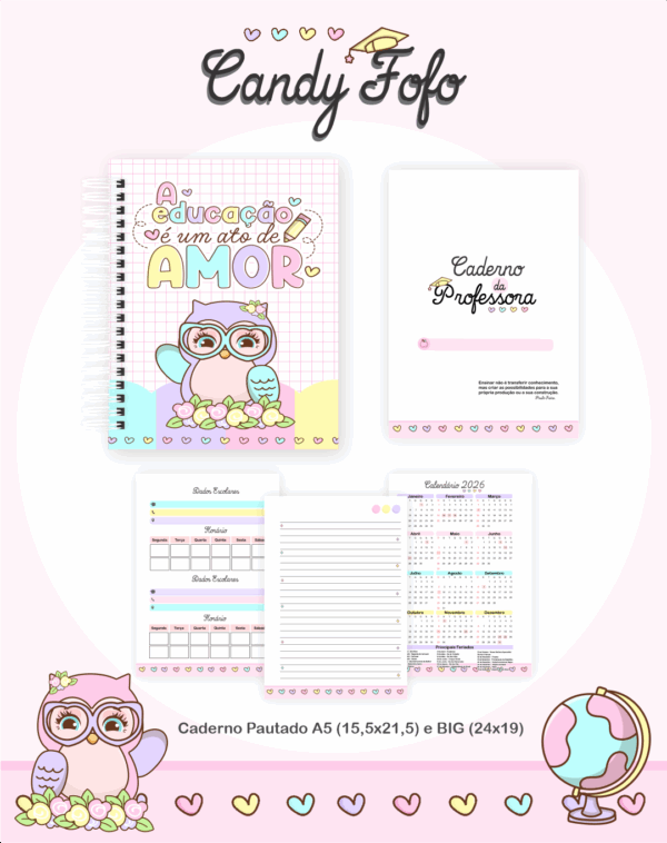 Pack Professores Candy Fofo 2023 - Atualizada para 2026 - Imagem 6