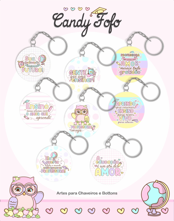 Pack Professores Candy Fofo 2023 - Atualizada para 2026 - Imagem 9