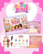 💜🩷 PACK PAPER DOLLS (Versão COLORIDA! ) - LANÇAMENTO💜🩷 - Imagem 20