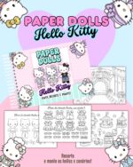 🖤🤍 PACK PAPER DOLLS (Versão para Colorir) - LANÇAMENTO 🖤🤍 - Imagem 3