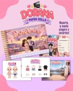 💜🩷 PACK PAPER DOLLS (Versão COLORIDA! ) 💜🩷 - Imagem 27