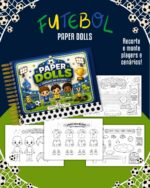 🖤🤍 PACK PAPER DOLLS (Versão para Colorir) - LANÇAMENTO 🖤🤍 - Imagem 4